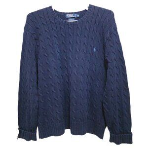 1360 Polo by Ralph Lauren Big&Tall Cable Knit Pullover Sweater Sz.XXL Mens